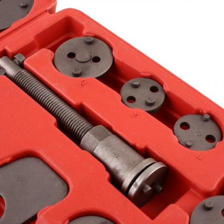 Set trusa presa piston etrier frana 21 piese schimb placute frana, impins pistoane (S10607) [4]