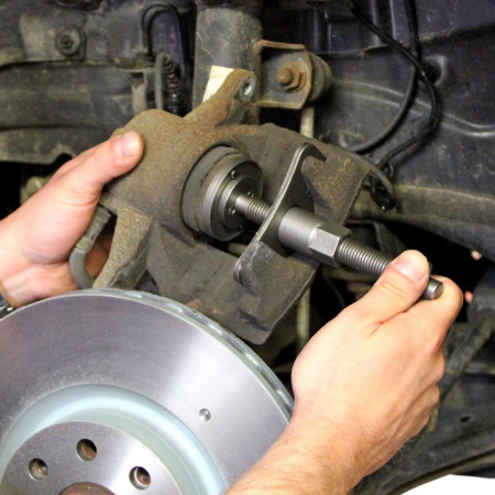 Set trusa presa piston etrier frana 21 piese schimb placute frana, impins pistoane (S10607) [2]