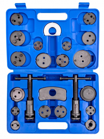 Set trusa presa piston etrier frana 22 piese schimb placute frana, impins pistoane (S10609) [9]