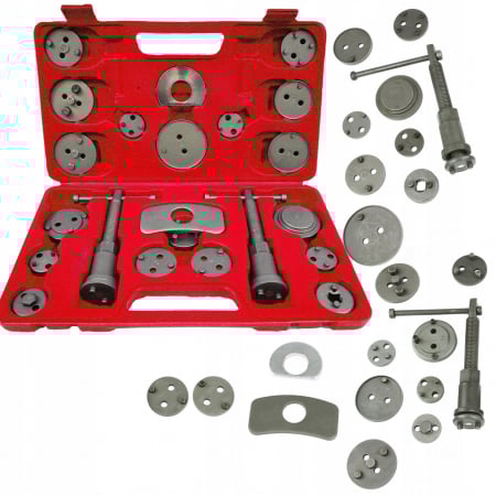 Frana - Set trusa presa piston etrier frana 22 piese schimb placute frana, impins pistoane (KD10784)