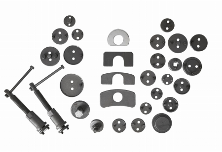 Set trusa presa piston etrier frana 35 piese schimb placute frana impins pistoane (KD12524) [7]