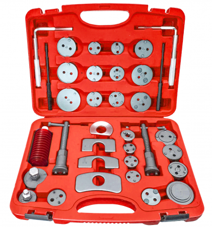 Frana - Set trusa presa piston etrier frana 35 piese schimb placute frana, impins pistoane (V86205)