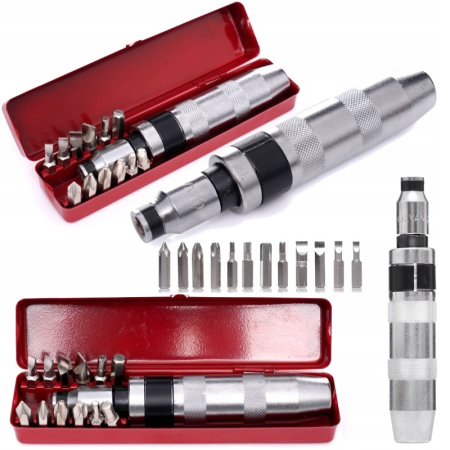 Produse noi (necategorizate) - Set trusa surubelnita de impact cu biti Cr-V (KD1448)