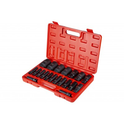 Set tubulare de impact 1/2 inch Cr-Mo, 20 piese, 10-38 mm (LXIS20E) [4]