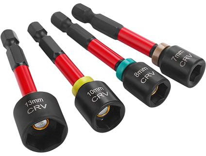 Set tubulare hexagonale 4 buc pentru bormasina (KD11866) [6]