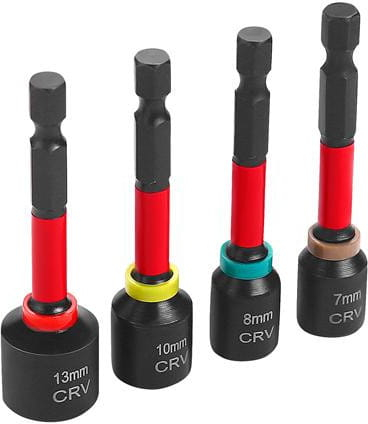 Set tubulare hexagonale 4 buc pentru bormasina (KD11866) [3]