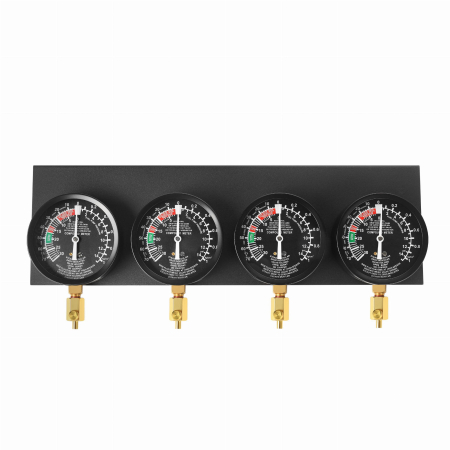 Set vacuometre pentru sincronizare carburatoare 4 manometre cu adaptoare (KD12537) [6]