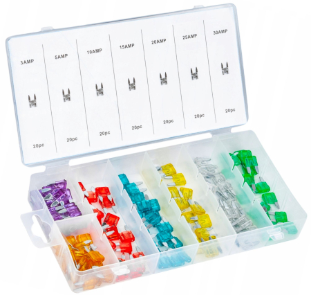 Sigurante auto set 140 buc 3-30A (KD1301) [3]