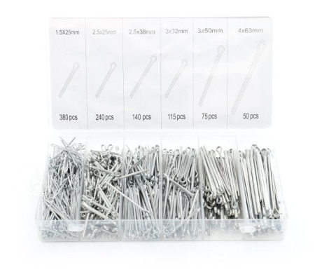 Altele - Set sigurante drepte stifturi 1000piese (KD10509)