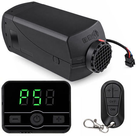 Incalzitoare arzatoare electrice / gaz / combustibil - Siroco diesel 8 kW 12V pentru incalzire stationara cu montaj fix (VRF05377)