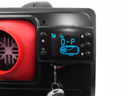 Sirocou, incalzitor stationar portabil 12-24 220V 12kW display LCD, cu telecomanda (BX-3430) [10]