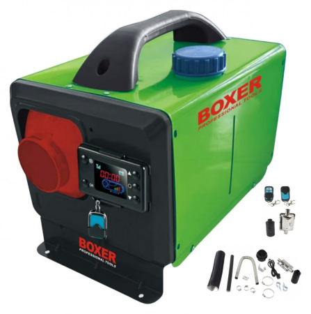 Sirocou, incalzitor stationar portabil 12-24 220V 12kW display LCD, cu telecomanda (BX-3430) [1]