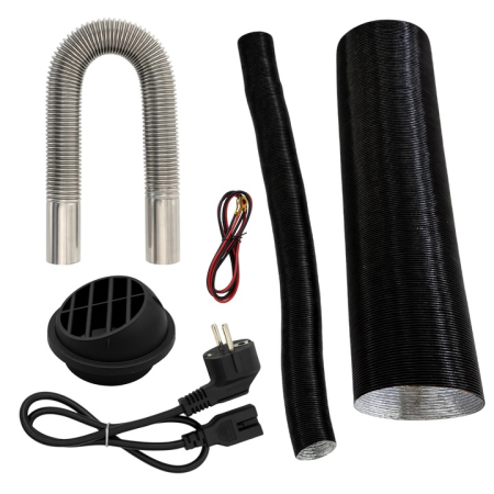 Sirocou, incalzitor stationar portabil 12-24 220V 12kW display LCD, cu telecomanda (BX-901) [5]