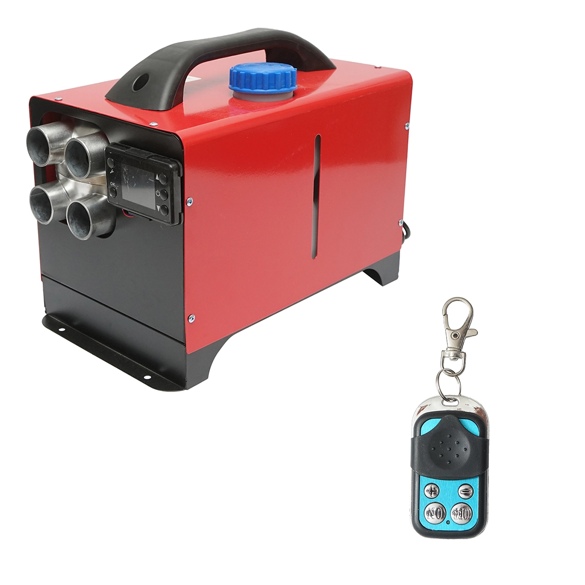 Incalzitoare arzatoare electrice / gaz / combustibil - Sirocou, incalzitor stationar portabil 12-24220V, 5KW, display LCD, cu telecomanda DISLN16 (BK78255)