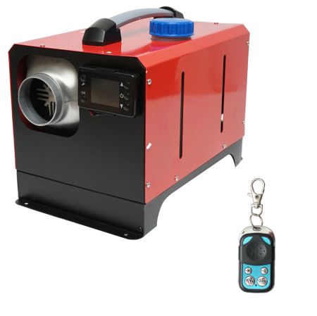 Produse noi (necategorizate) - Sirocou, incalzitor stationar silentios portabil 12-24V, 5KW, display LCD, telecomanda si bujie made in Japan Kyocera DISLZ80 (40TH229)