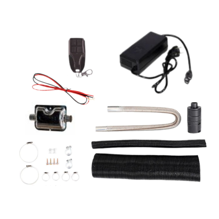 Sirocou webasto incalzitor stationar portabil 12-24 230V 12kW display LCD telecomanda (HX-DH12KW) [4]