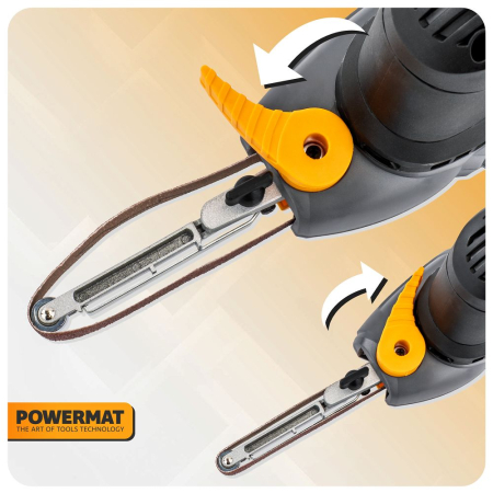 Slefuitor cu banda tip deget 400W 13x455mm viteza variabila si brat reglabil PM1472  (PM-STP-400T) [29]