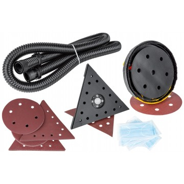Slefuitor girafa pentru gips si glet cu led 2 capete interschimbabile 1800w (ASDWS-18) [1]