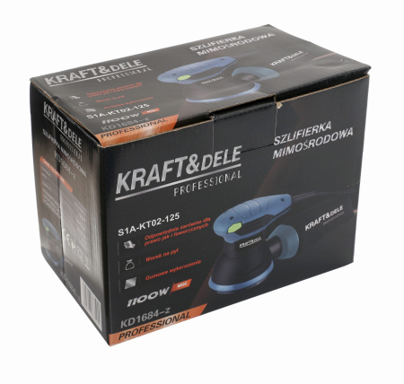 Slefuitor orbital 1200W 125mm 4.000-14.000rpm (KD1684-Z) [8]