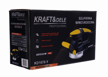 Slefuitor orbital 125mm viteza reglabila 1200W (KD1678-Y) [7]