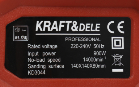 Slefuitor orbital 14000rpm 900W (KD3044) [10]