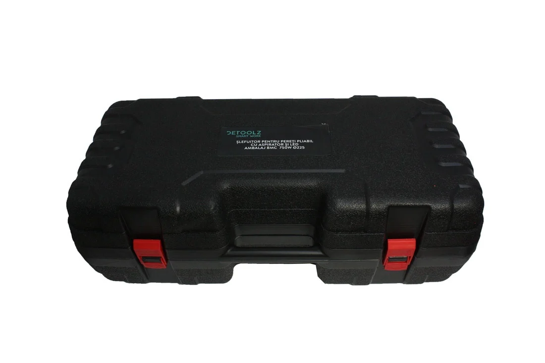 Slefuitor pereti pliabil 750W Ø225 mm cu aspirare si LED pentru gips carton si glet (DZ-C206) [9]