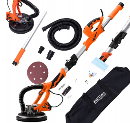 Scule electrice - Slefuitor pereti si tencuiala 1750W cu iluminare LED si disc 225 mm reglaj viteza (KD3130)