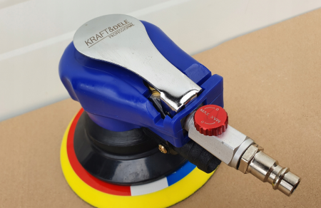 Slefuitor pneumatic 150/125 mm, 10000 rpm, 90 PSI, aspirare praf (KD1419) [17]