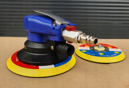 Slefuitor pneumatic 150/125 mm, 10000 rpm, 90 PSI, aspirare praf (KD1419) [14]