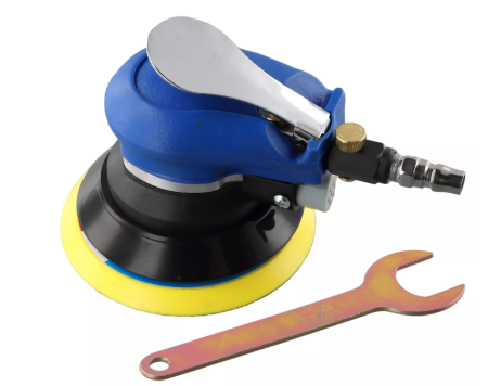 Slefuitor pneumatic 150/125 mm, 10000 rpm, 90 PSI, aspirare praf (KD1419) [12]