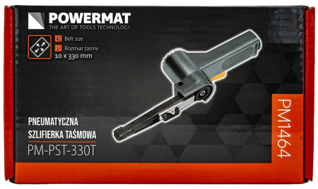 Slefuitor pneumatic cu banda 10x330 mm 20000 rpm pentru metal PM1464 (PM-PST-330T) [22]