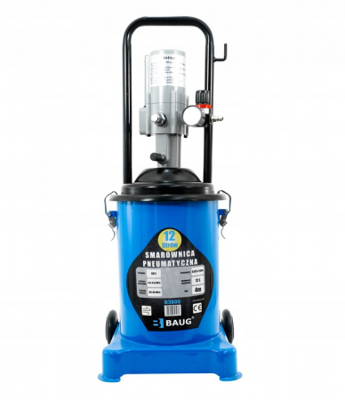 Pompa pneumatica gresare 12L gresor furtun 4m (B3800) [5]