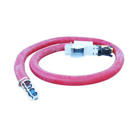 Ferma - Snec flexibil cereale 220V, 4500W portabil cu furtun 5.3m, diametru 115mm (DISPV78)