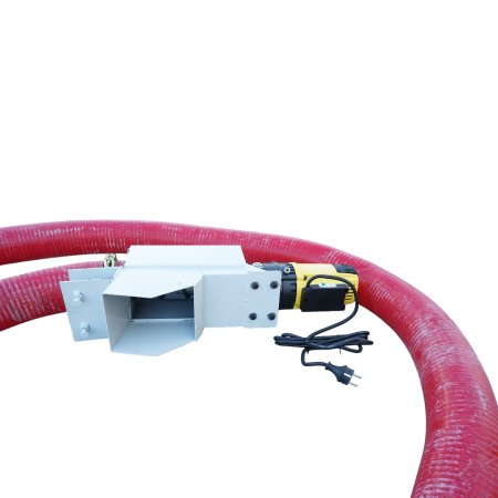 Snec flexibil cereale 220V, 4500W portabil cu furtun 5.3m, diametru 115mm (DISPV78) [3]