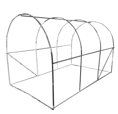 Solar gradina 300x200x200 cm cu sistem irigare folie PE 140 g mp UV 6 ferestre 2 usi DISUH90 (40TH318) [4]