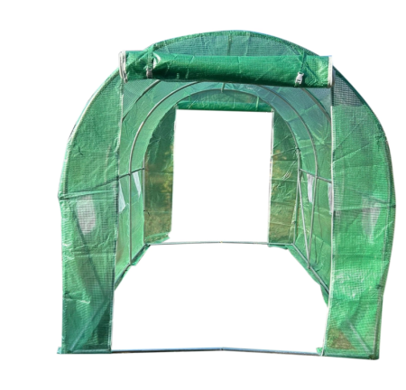 Solar gradina 300x200x200 cm cu sistem irigare folie PE 140 g mp UV 6 ferestre 2 usi DISUH90 (40TH318) [1]