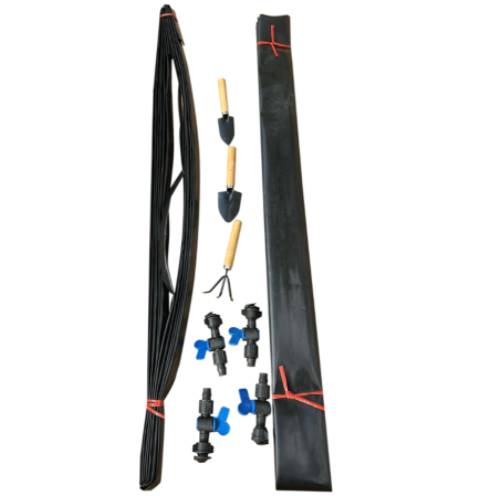 Solar gradina 400x300x200 cm cu sistem irigare folie PE 140 g mp UV 8 ferestre 2 usi DISUH91 (40TH319) [3]