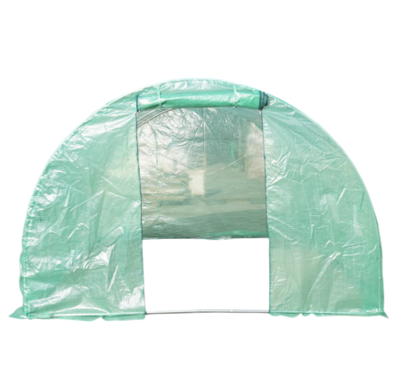 Solar gradina 400x300x200 cm folie PE 140 g mp UV 8 ferestre 1 usa structura otel galvanizat DISUZ14 (40TH444) [1]