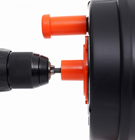Spirala pentru canalizare tambur 7.6m 6mm (KD11765) [12]