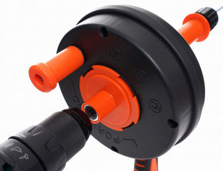 Spirala pentru canalizare tambur 7.6m 6mm (KD11765) [11]