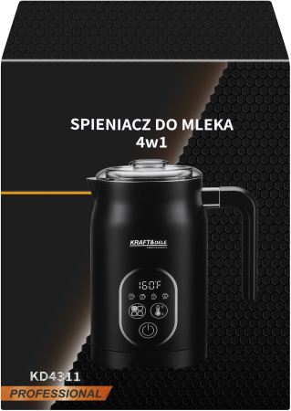 Spumator de lapte 4 in 1, 550W, pentru cappuccino si latte (KD4311) [12]