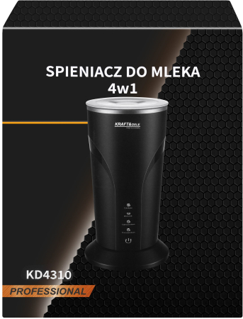 Spumator de lapte 4 in 1, 550W, sistem STRIX, functie mentinere la cald (KD4310) [12]