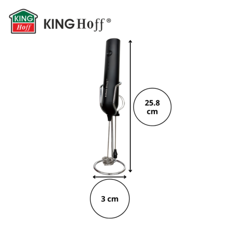 Spumator de lapte electric 3 viteze 2 varfuri cu suport USB-C (KH-2001) [11]