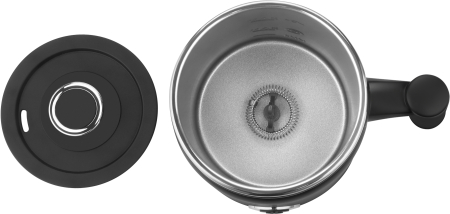Spumator electric lapte 500W cu incalzire si 2 agitatoare pentru cappuccino latte si ciocolata calda (KD4177) [6]