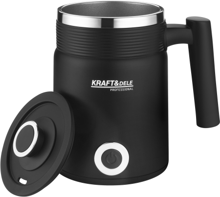 Spumator electric lapte 500W cu incalzire si 2 agitatoare pentru cappuccino latte si ciocolata calda (KD4177) [5]
