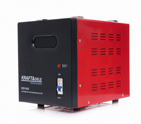 Stabilizatoare curent AVR - Stabilizator automat de tensiune AVR curent retea 220 230V 5000VA (KD1935)