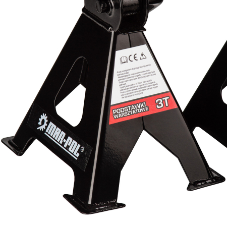 Standuri atelier reglabile 3T 270-410 mm baza lata blocare mecanica  (M80102) [5]