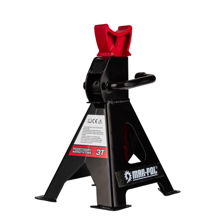 Standuri atelier reglabile 3T 270-410 mm baza lata blocare mecanica  (M80102) [6]