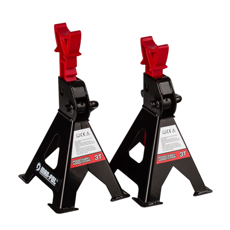 Standuri atelier reglabile 3T 270-410 mm baza lata blocare mecanica  (M80102) [1]