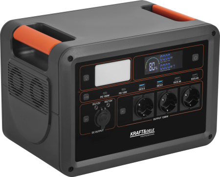 Stație de alimentare portabilă 1152Wh / 25.6V (KD5532) [9]